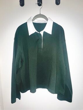 Uniqlo Washed Cotton Polo Shirt